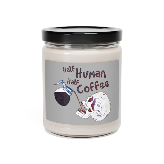 Scented Soy Candle Half Human Half Coffee - Image 16