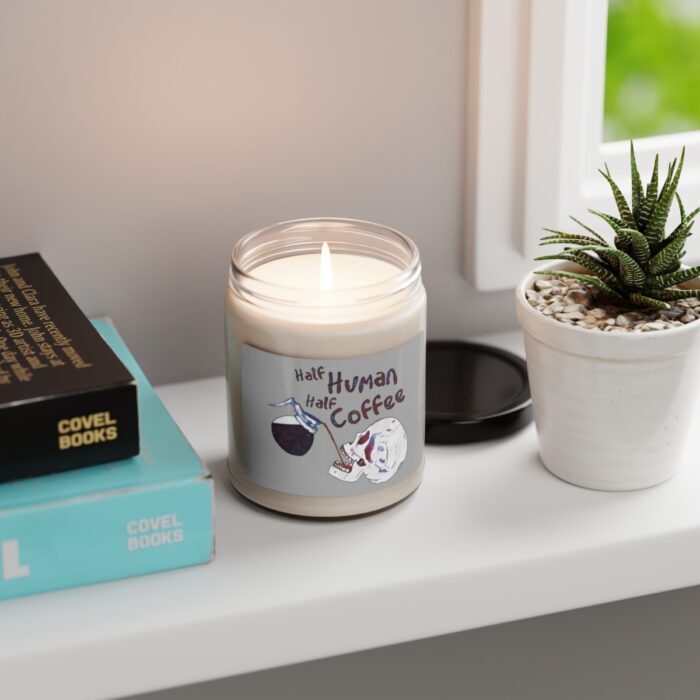 Scented Soy Candle Half Human Half Coffee - Image 19