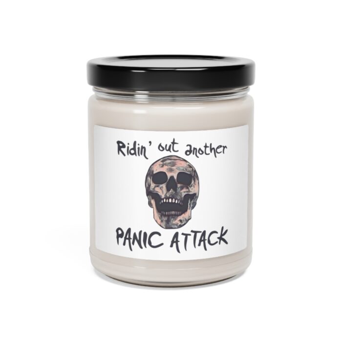 Scented Soy Candle Ridin’ Out Another Panic Attack - Image 16