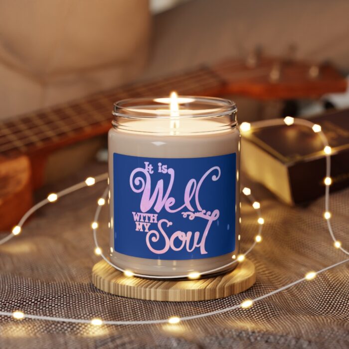 Scented Soy Candle It Is Well With My Soul - Image 18