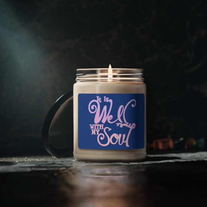 Scented Soy Candle It Is Well With My Soul - Image 20