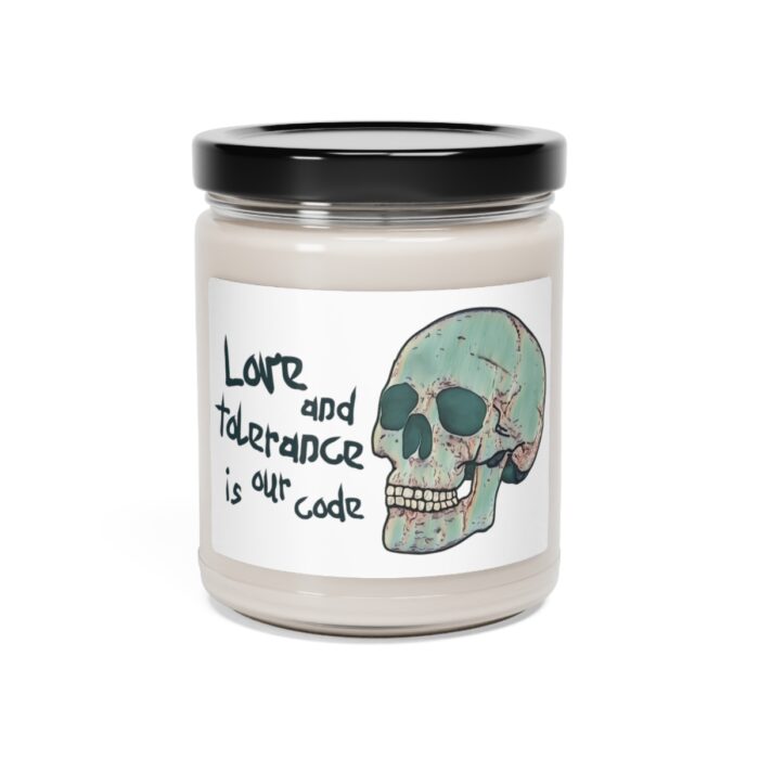 Scented Soy Candle Love And Tolerance Is Our Code - Image 16