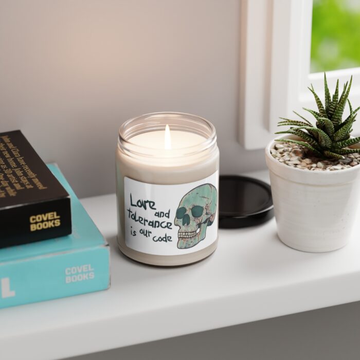 Scented Soy Candle Love And Tolerance Is Our Code - Image 19