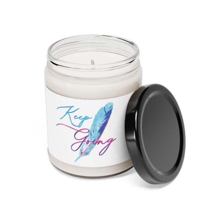 Scented Soy Candle Keep Going