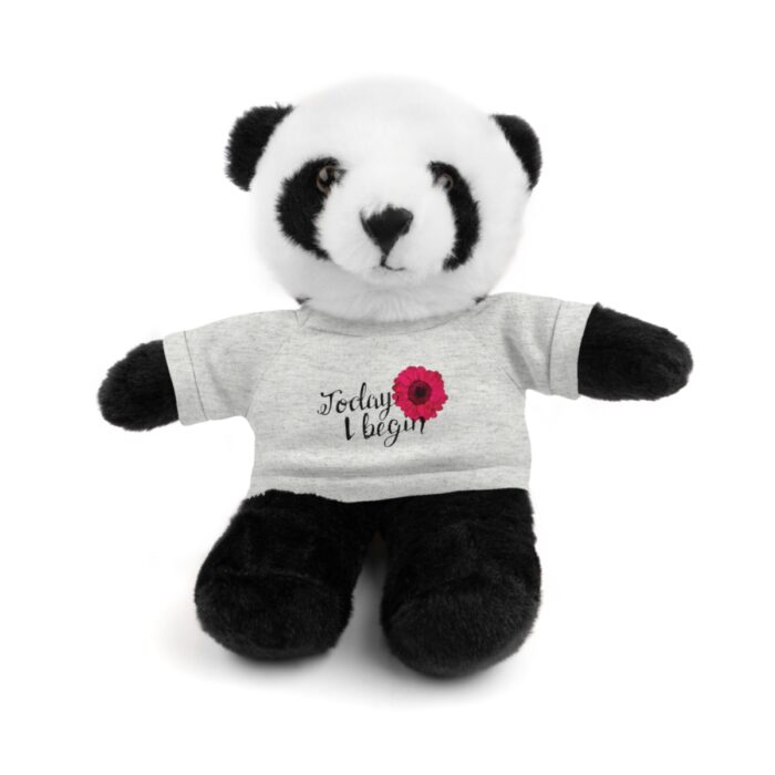 Stuffed Animal With Tee Today I Begin - Image 10