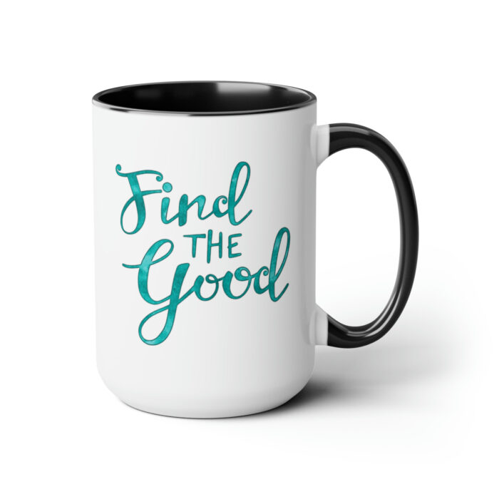 Two-Tone Mug 15oz Find The Good - Image 3