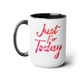 Two-Tone Mug 15oz Just For Today - Image 6