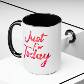Two-Tone Mug 15oz Just For Today - Image 10