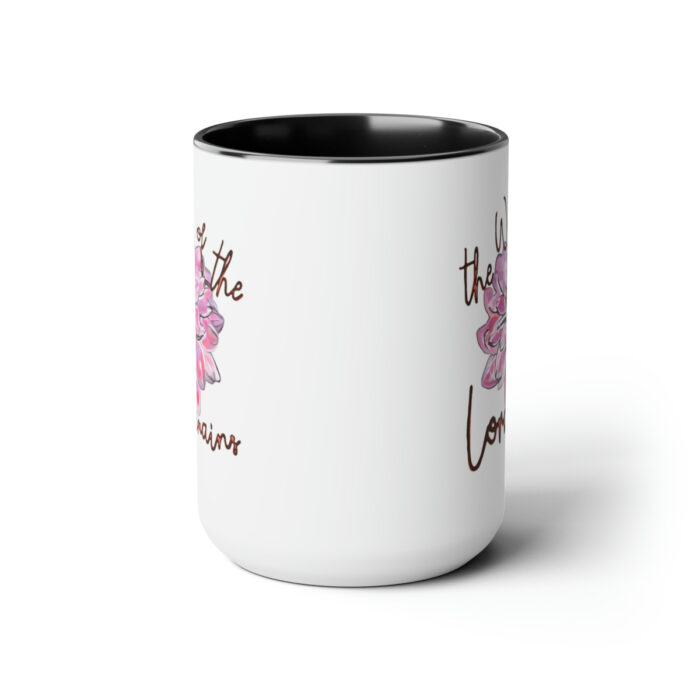 Two-Tone Mug 15oz The Word Of The Lord Remains - Image 2