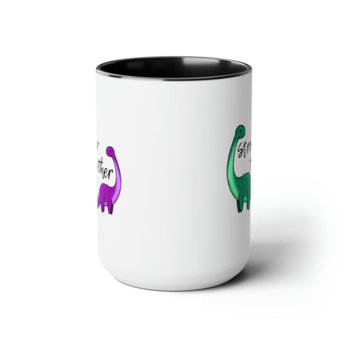 Two-Tone Mug 15oz Stronger Together - Image 3