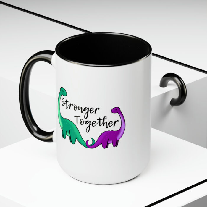 Two-Tone Mug 15oz Stronger Together - Image 5