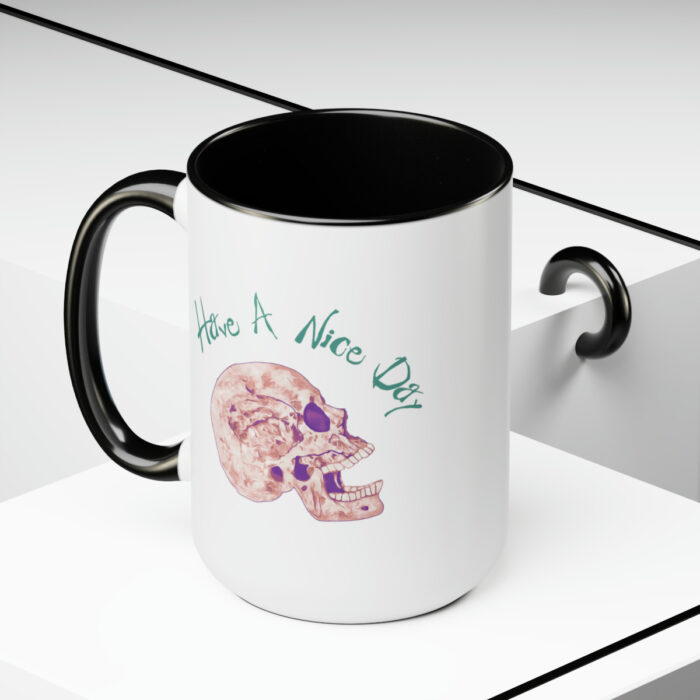 Two-Tone Mug 15oz Have A Nice Day - Image 5