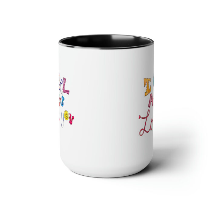 Two-Tone Mug 15oz I Will Always Love You - Image 7