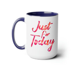 Two-Tone Mug 15oz Just For Today - Image 16