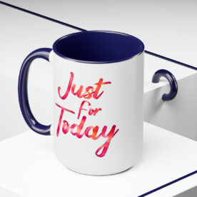 Two-Tone Mug 15oz Just For Today - Image 20