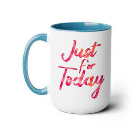 Two-Tone Mug 15oz Just For Today - Image 11