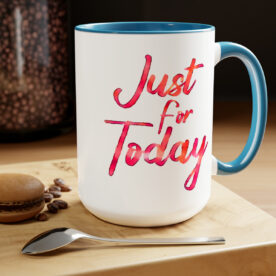 Two-Tone Mug 15oz Just For Today - Image 14