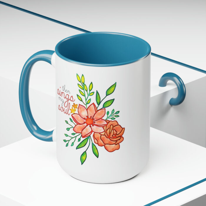 Two-Tone Mug 15oz Then Sings My Soul - Image 15