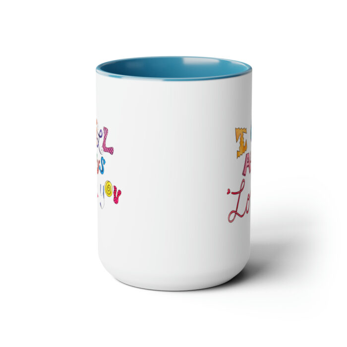 Two-Tone Mug 15oz I Will Always Love You - Image 12