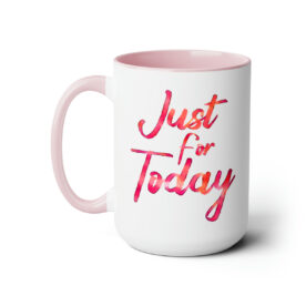 Two-Tone Mug 15oz Just For Today - Image 21