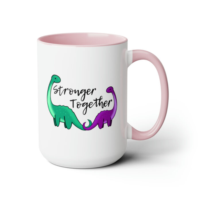 Two-Tone Mug 15oz Stronger Together - Image 18