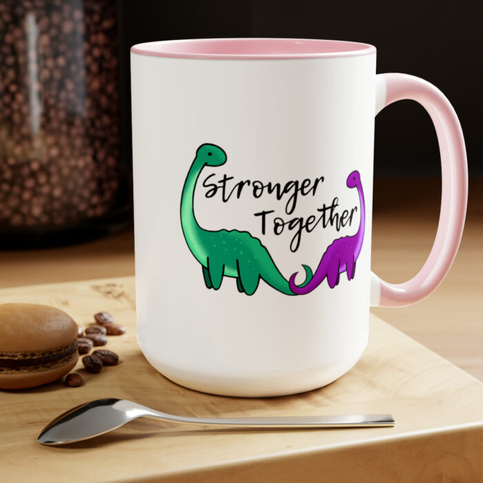 Two-Tone Mug 15oz Stronger Together - Image 19