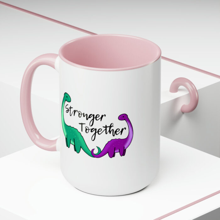 Two-Tone Mug 15oz Stronger Together - Image 20