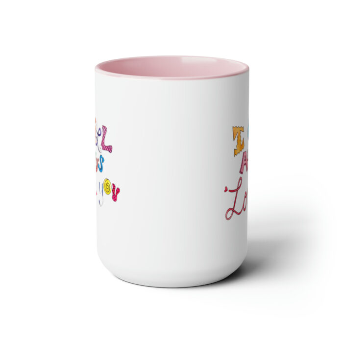 Two-Tone Mug 15oz I Will Always Love You - Image 17