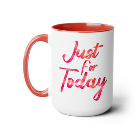 Two-Tone Mug 15oz Just For Today - Image 2