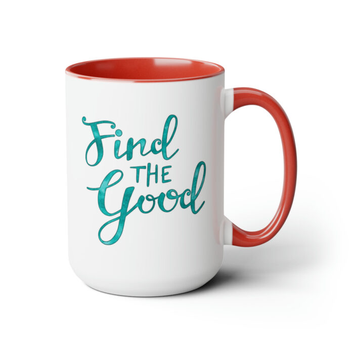 Two-Tone Mug 15oz Find The Good - Image 23