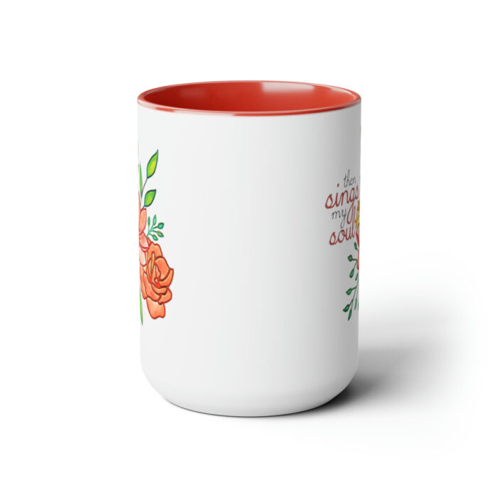 Two-Tone Mug 15oz Then Sings My Soul - Image 2