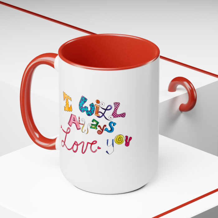 Two-Tone Mug 15oz I Will Always Love You - Image 25