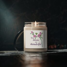 Scented Soy Candle Your Brain Is Beautiful - Image 10
