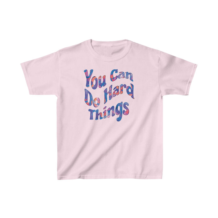 Youth Tee You Can Do Hard Things - Image 9