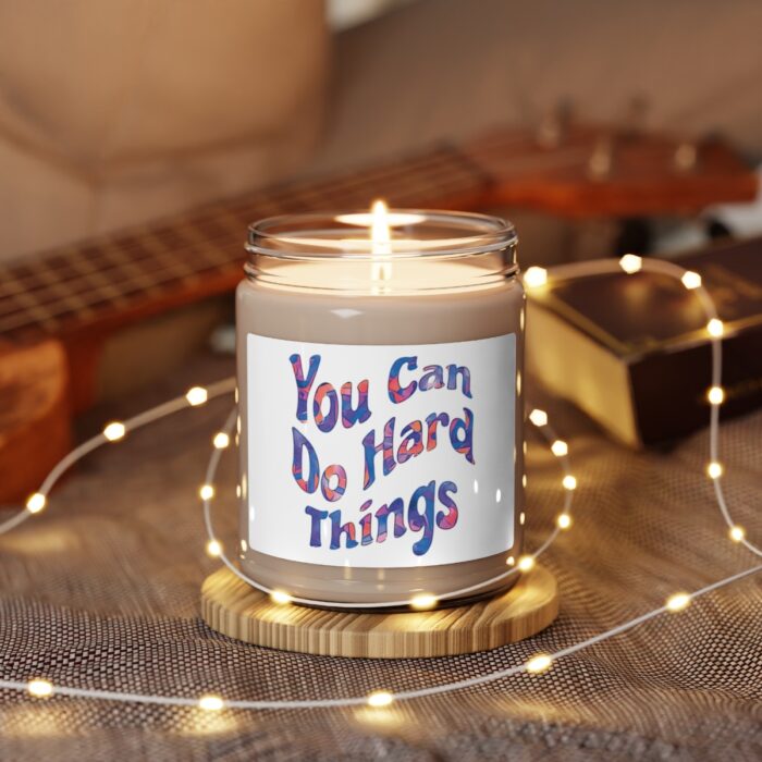 Scented Soy Candle You Can Do Hard Things - Image 18