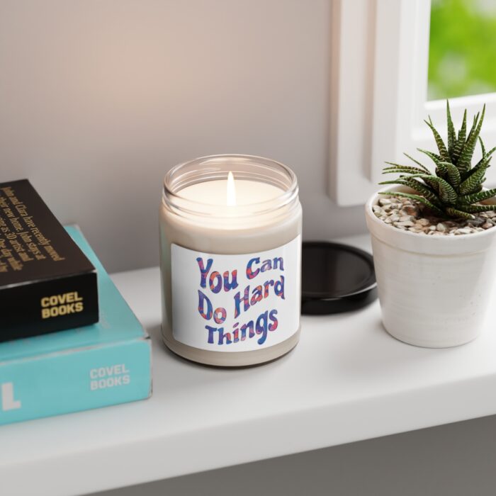 Scented Soy Candle You Can Do Hard Things - Image 19