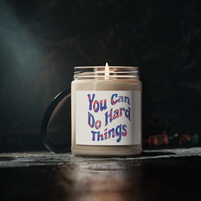 Scented Soy Candle You Can Do Hard Things - Image 20